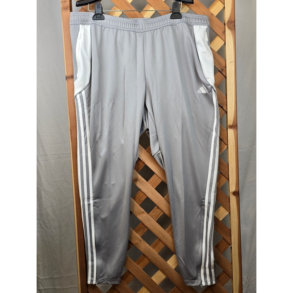 Adidas Tiro 24 Training Track Pants Women 2X Grey White Soccer Athletic - NEW